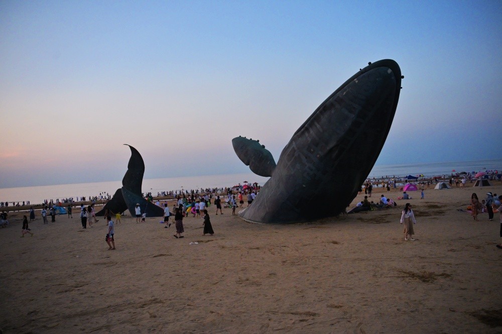 烟台黄渤海新区金沙滩随拍