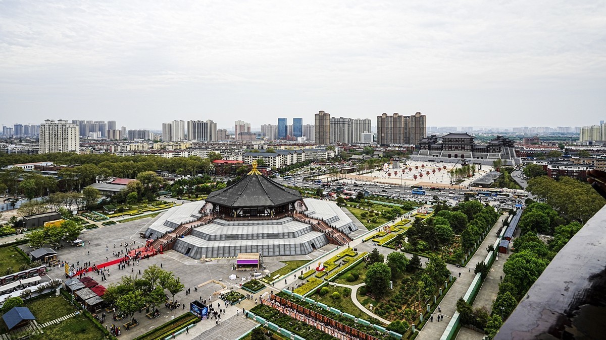 河南洛阳--隋唐遗址公园【7】洛邑古镇随拍