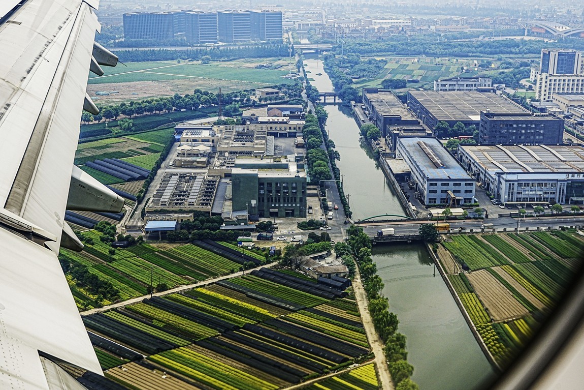 江南行--【3】成都到萧山空拍