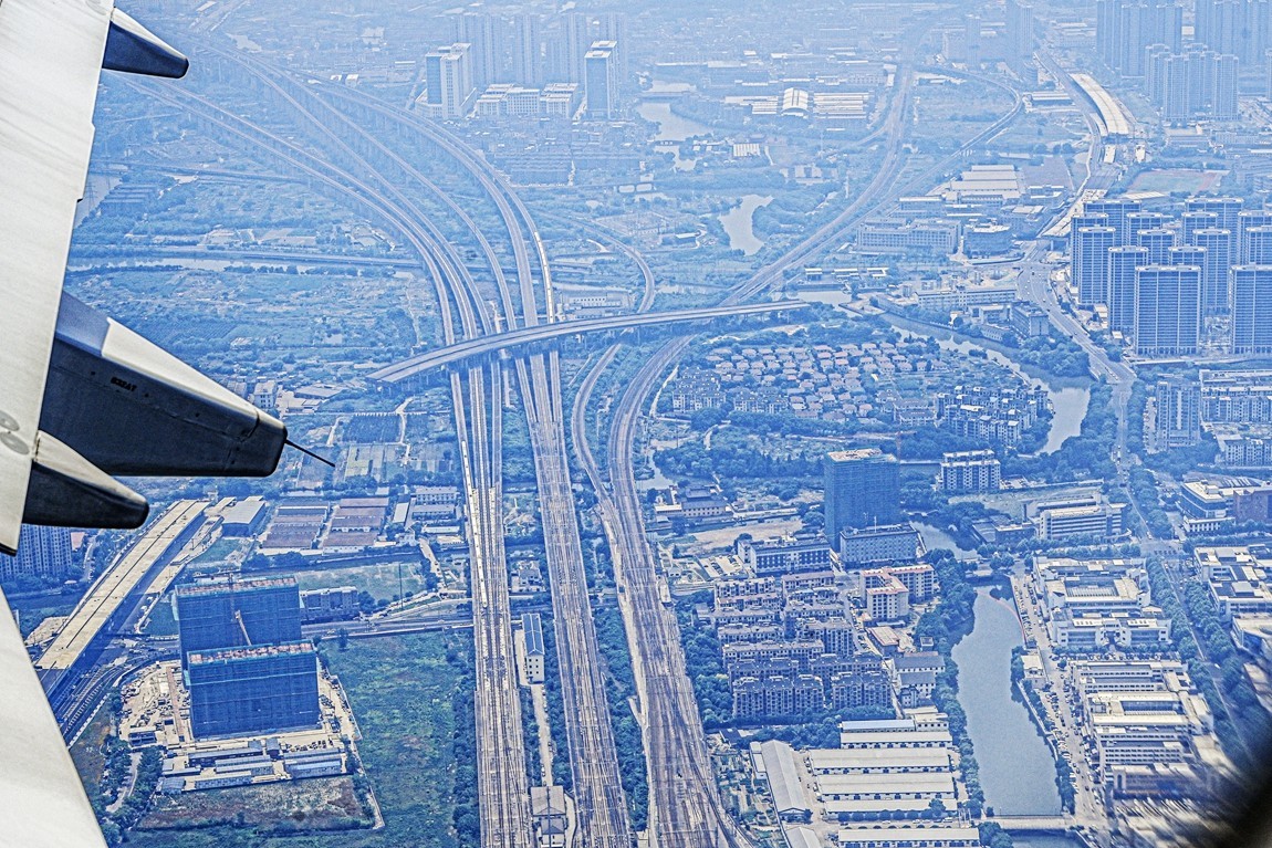 江南行--【3】成都到萧山空拍