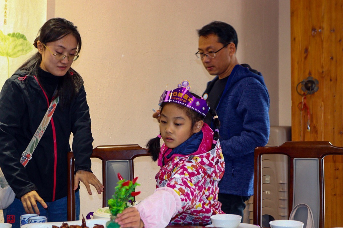 家人随拍（4）——我家宝贝七岁啦！