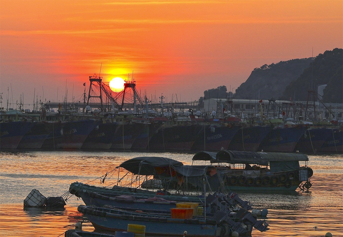 渔港的黄昏（请假贴）