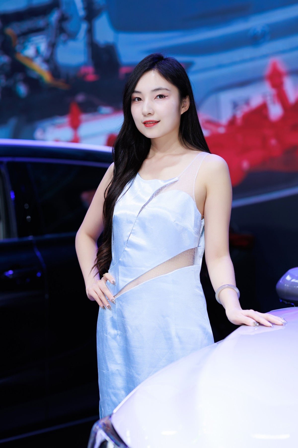 佳能EOS R6 Mark II 拍车展人像