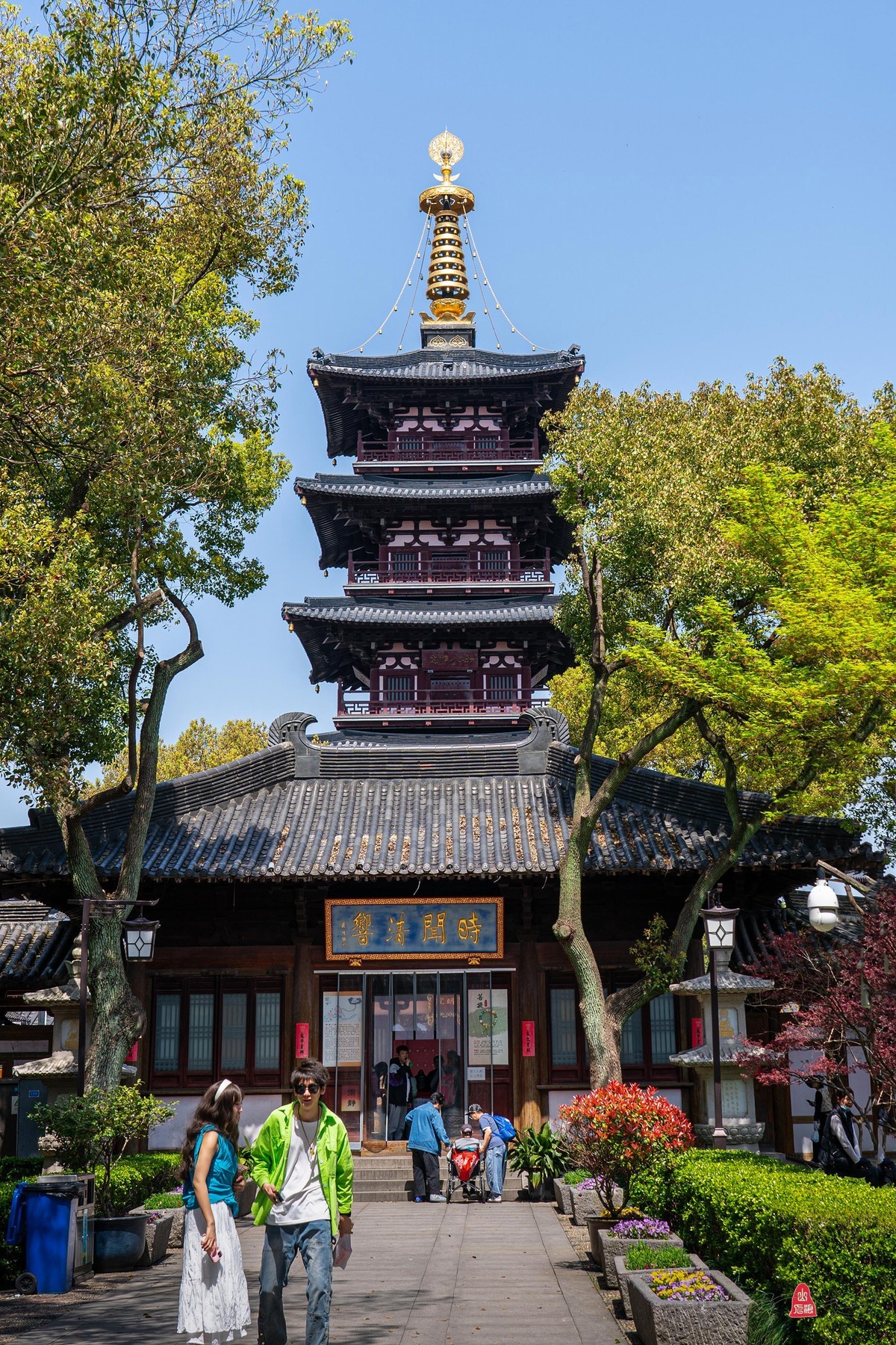 枫桥景区（三）寒山寺普明宝塔