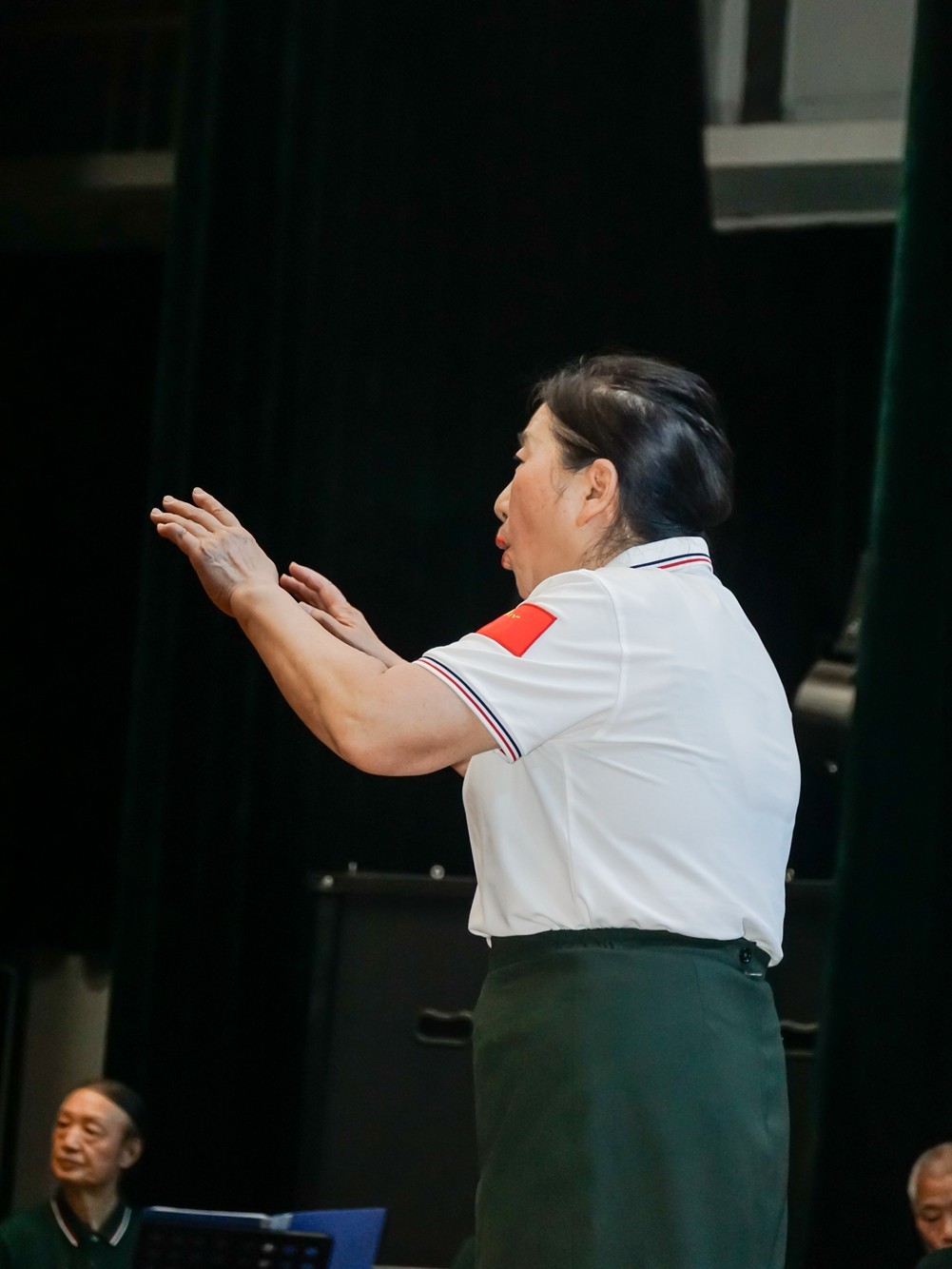 社区迎八一文艺演出 二