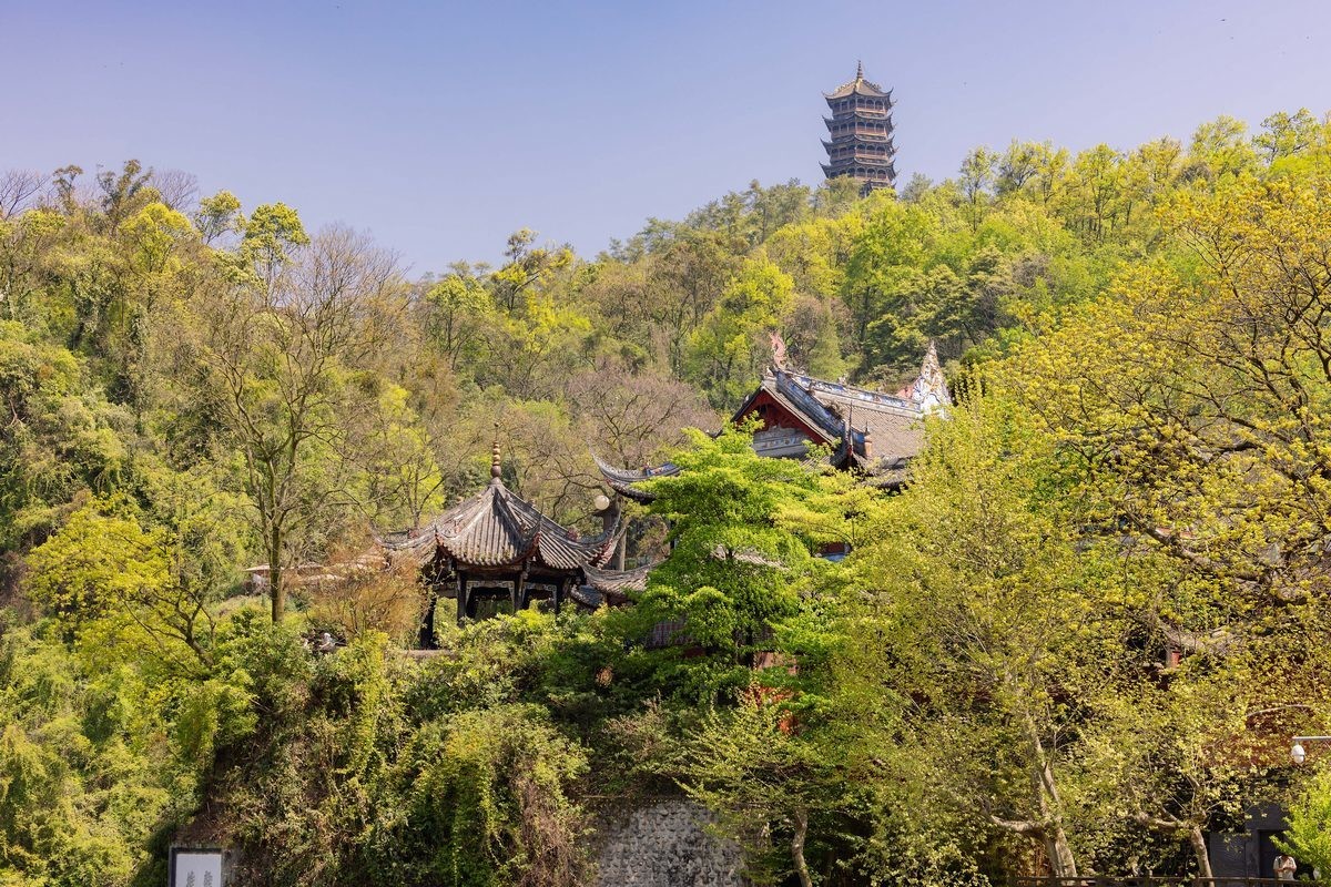 都江堰水利风光