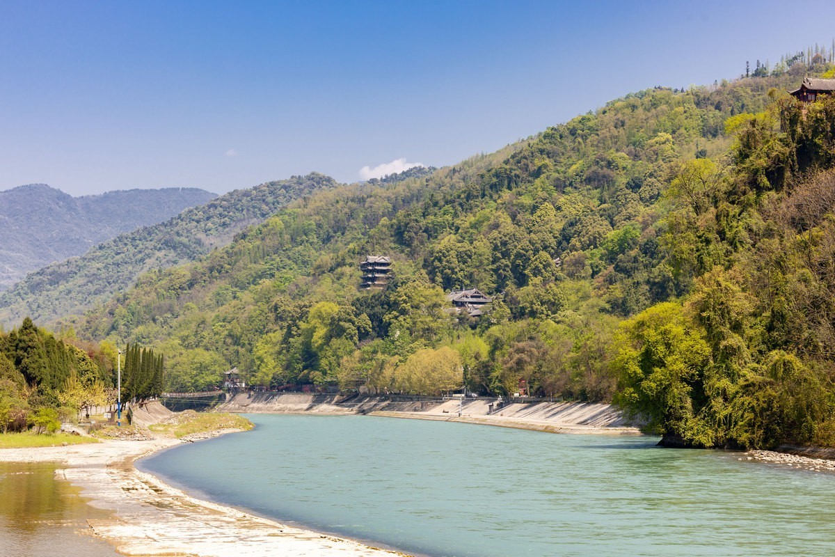 都江堰水利风光