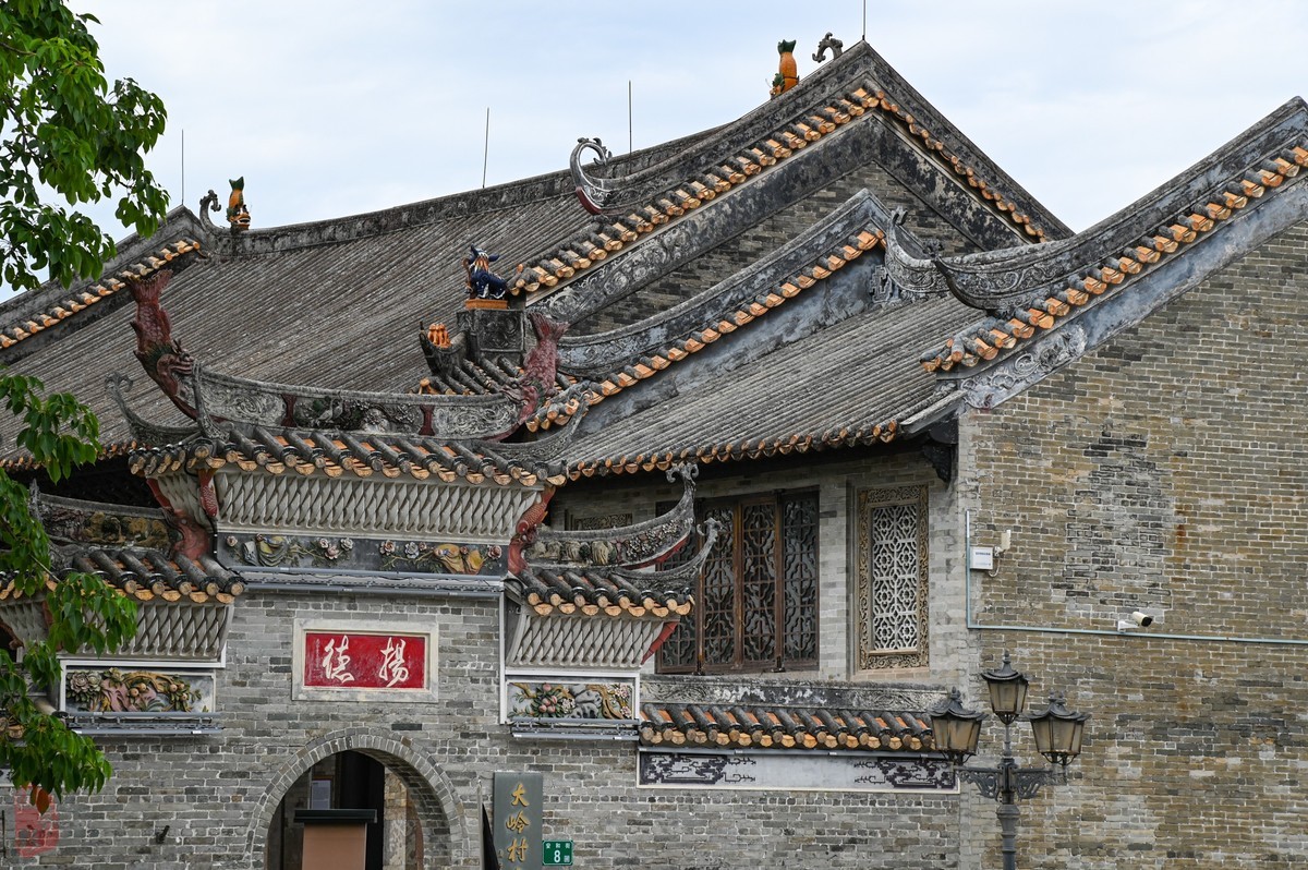 低调小众美丽的村落大岭村