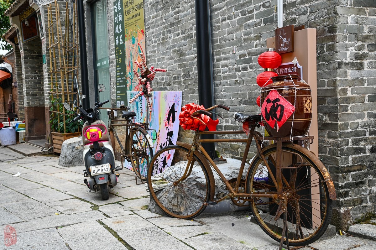 低调小众美丽的村落大岭村