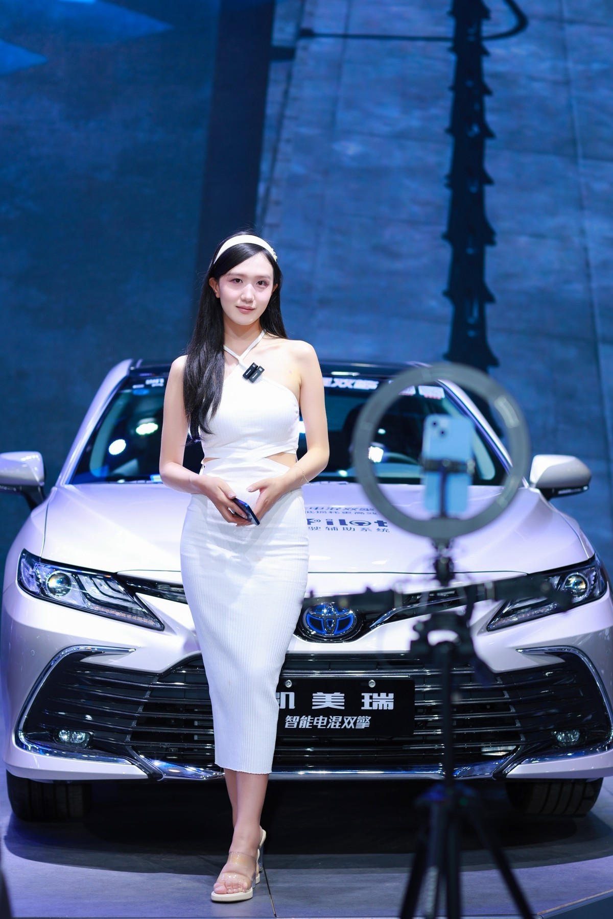 佳能EOS R6 Mark II 拍车展人像