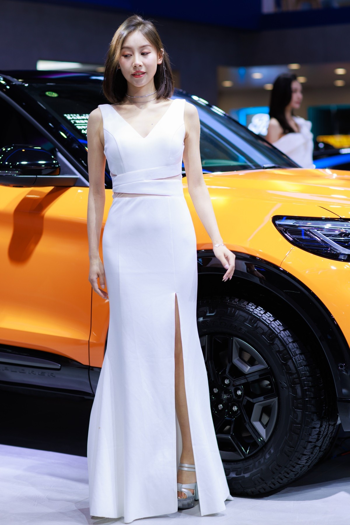 佳能EOS R6 Mark II 拍车展人像