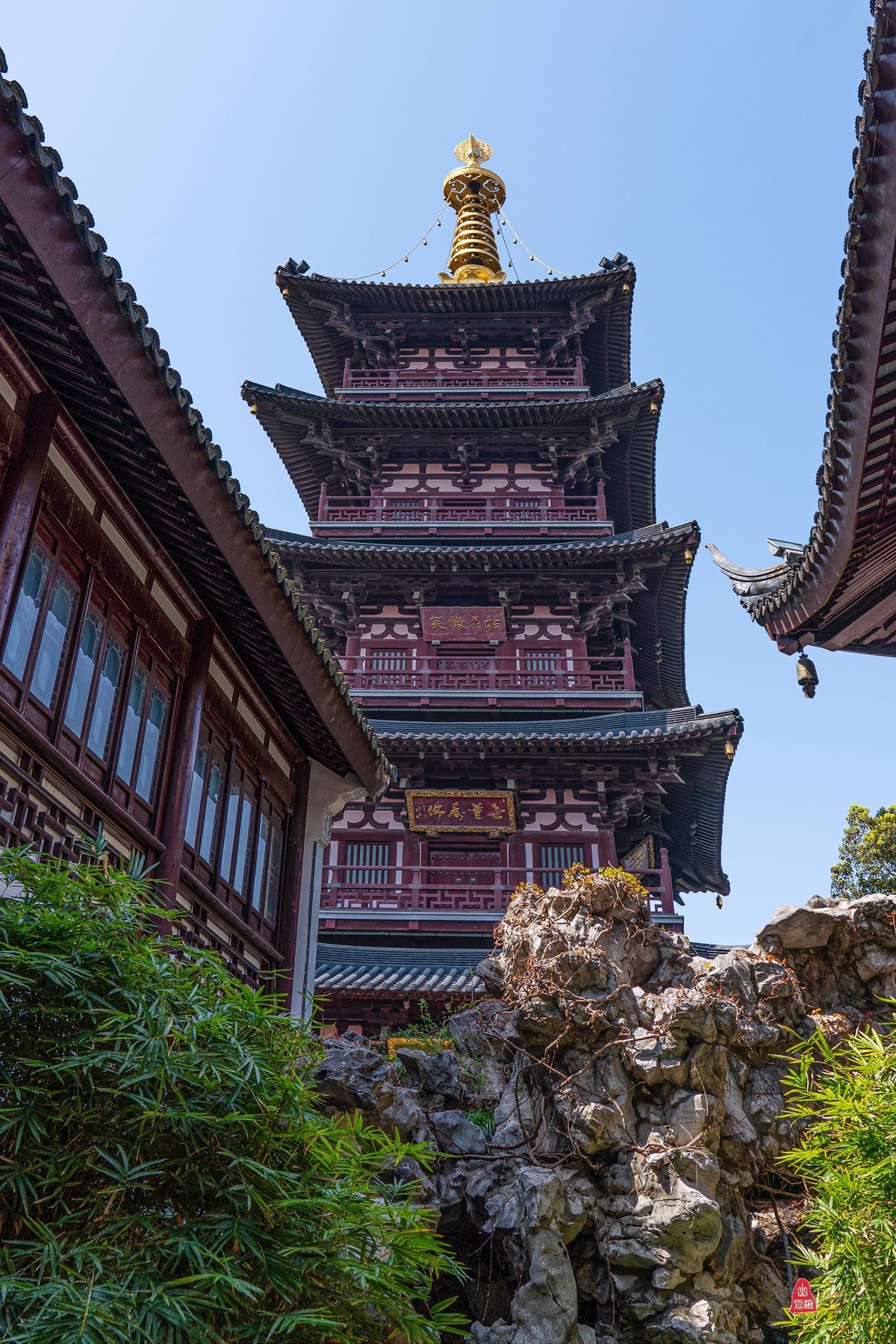 枫桥景区（三）寒山寺普明宝塔