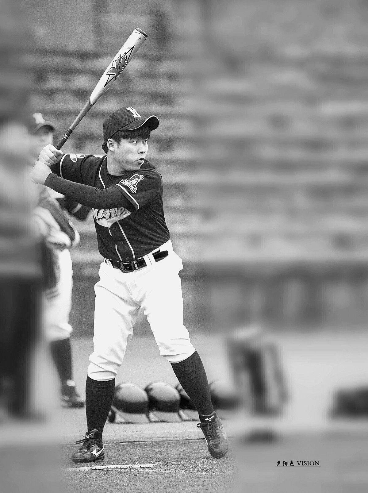 棒球手（一组运动人像）