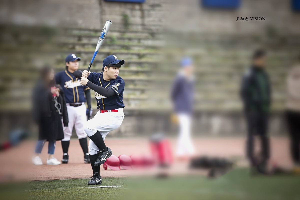 棒球手（一组运动人像）