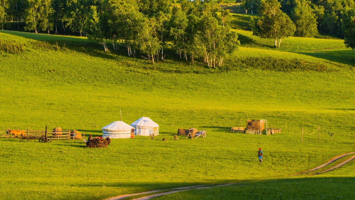 21.6 草原的夏天 （二十一）------黄昏，草原最温馨的时候