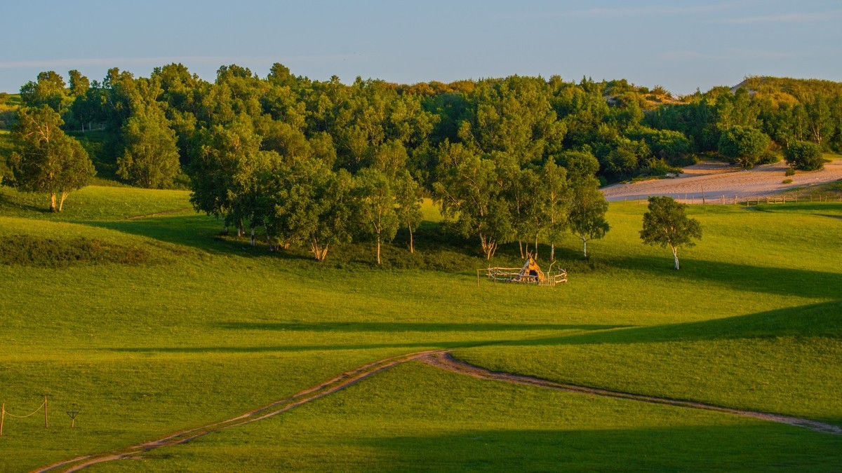 21.6 草原的夏天 （二十一）------黄昏，草原最温馨的时候