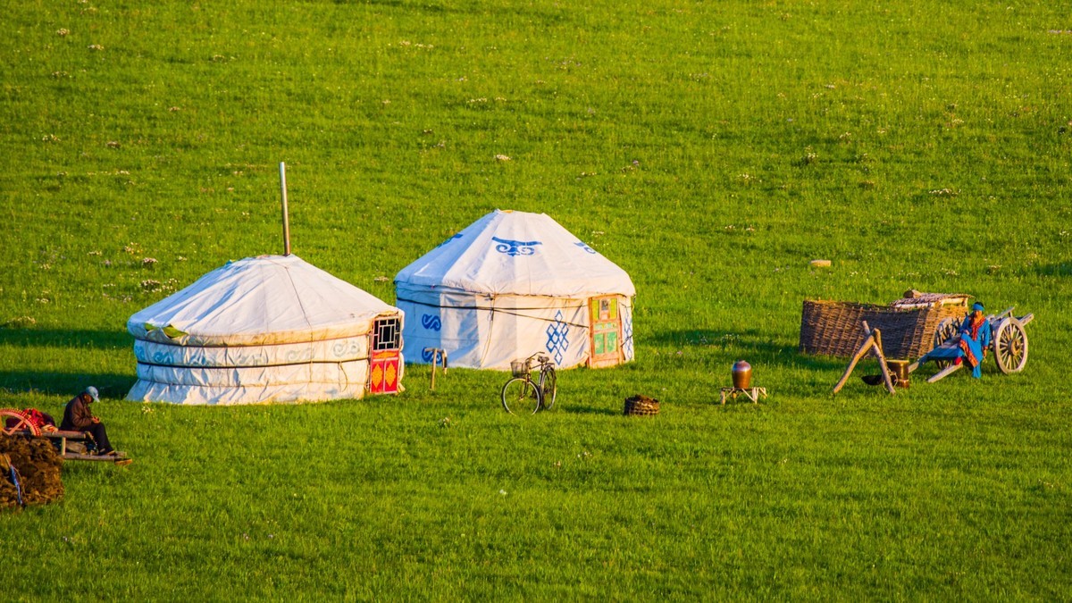 21.6 草原的夏天 （二十一）------黄昏，草原最温馨的时候