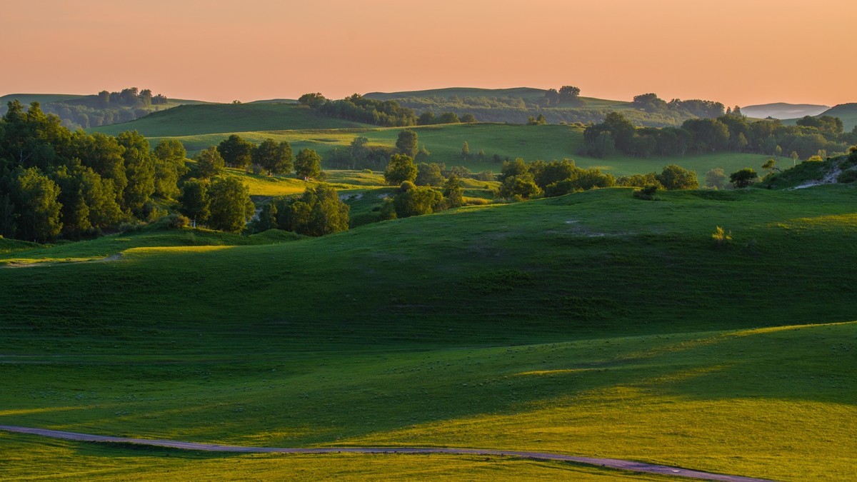 21.6 草原的夏天 （二十一）------黄昏，草原最温馨的时候