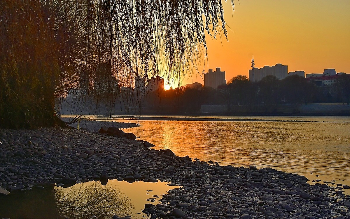 黄河的早晨----以此贴谢各位好友的支持-----