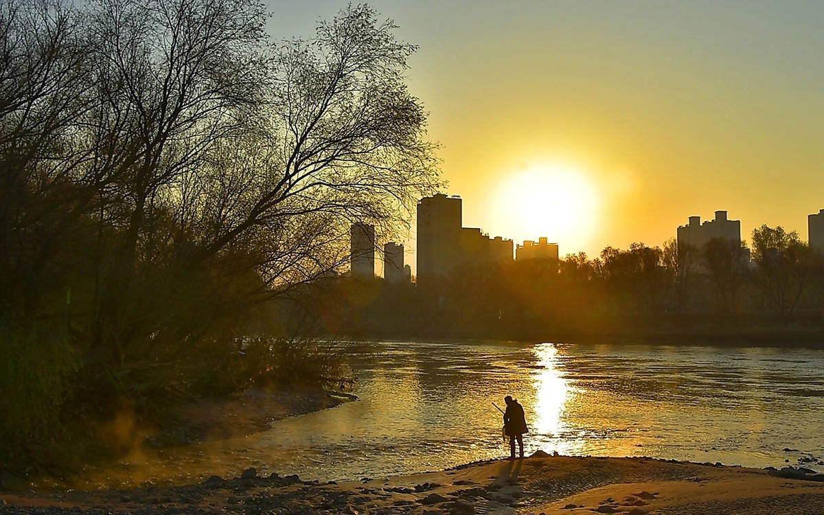 黄河的早晨----以此贴谢各位好友的支持-----