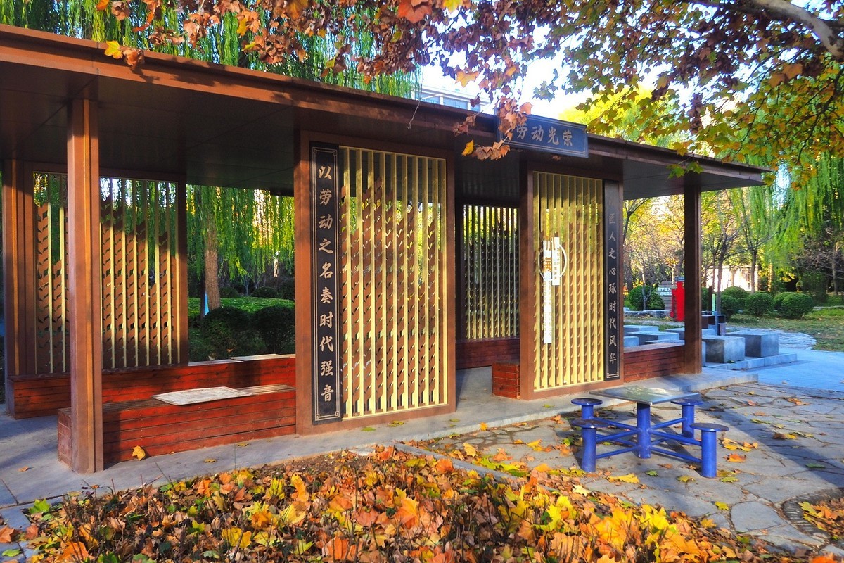 冬日· 街角公园2