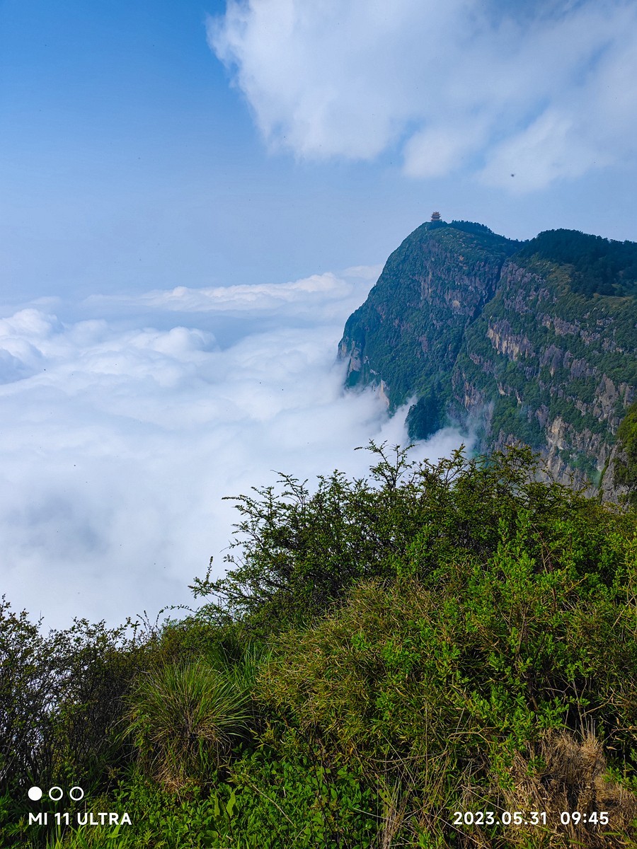 上海～成都～拉萨骑游随拍（38）峨眉山视角4