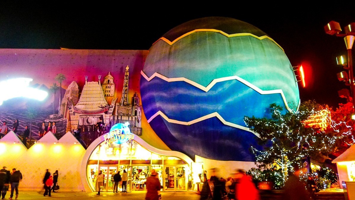 “迪斯尼”夜摄（巴黎）