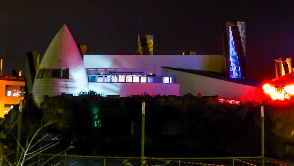 “迪斯尼”夜摄（巴黎）