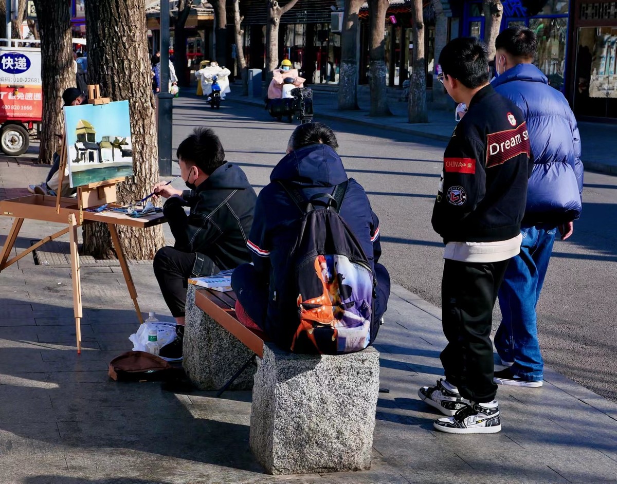 初春的下午---后海随拍