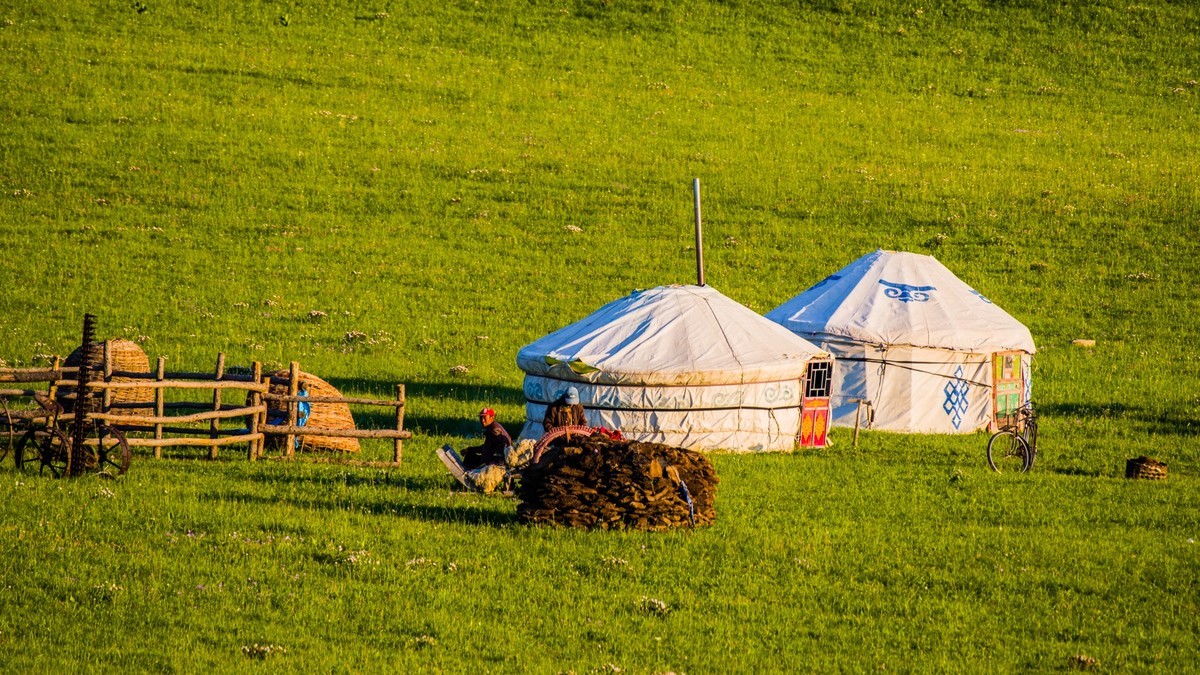 21.6 草原的夏天 （二十一）------黄昏，草原最温馨的时候