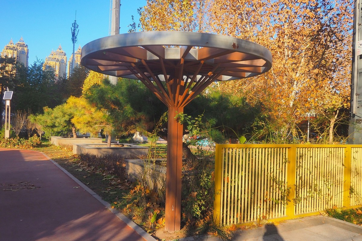 冬日· 街角公园2