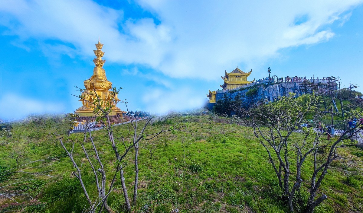 上海～成都～拉萨骑游随拍（38）峨眉山视角4