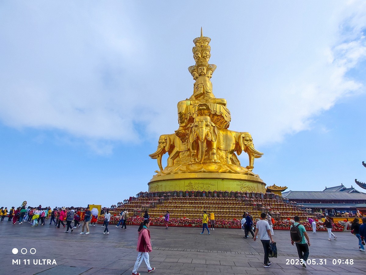 上海～成都～拉萨骑游随拍（38）峨眉山视角4
