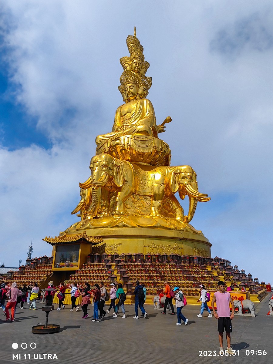 上海～成都～拉萨骑游随拍（38）峨眉山视角4