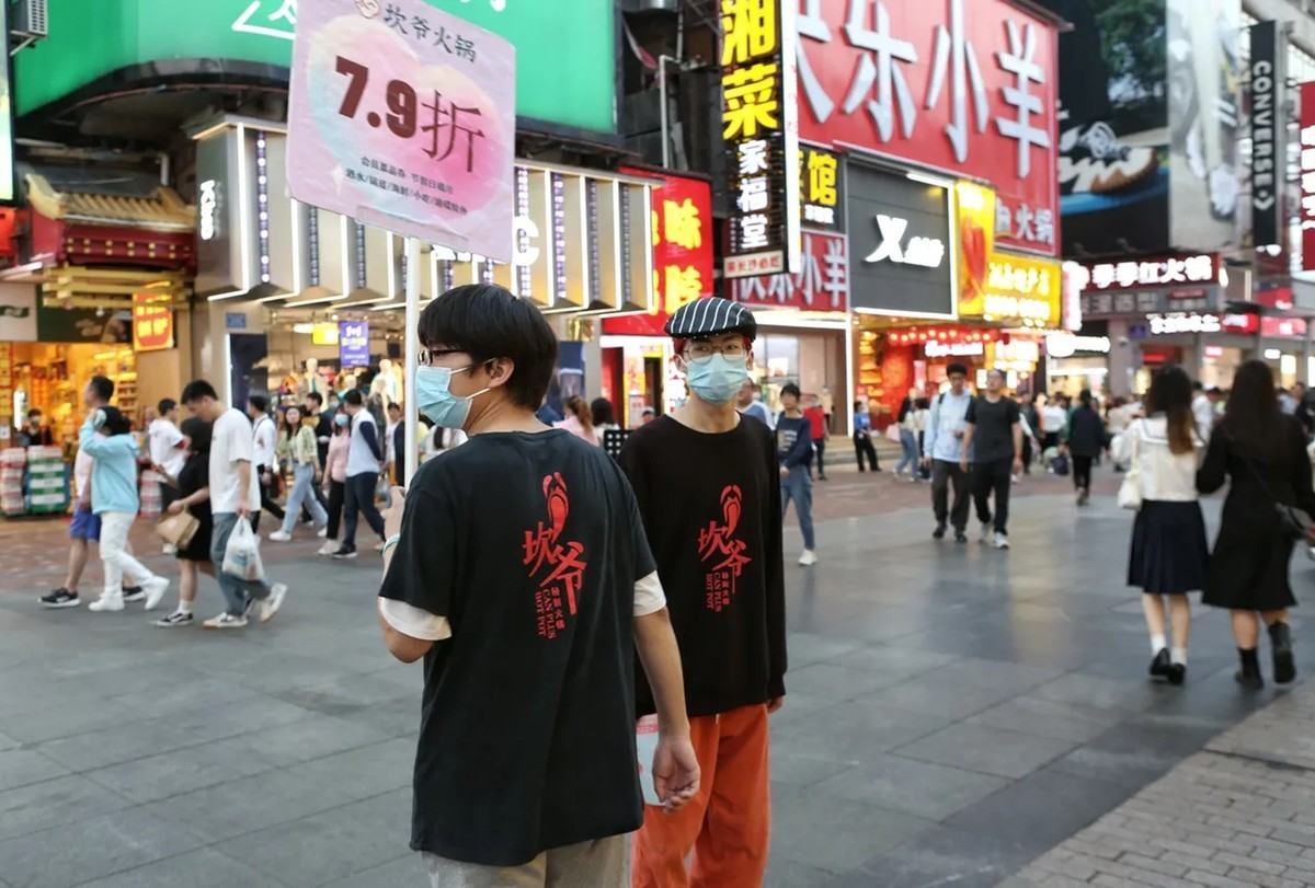 5.20【我爱你】长沙步行街抓拍--2