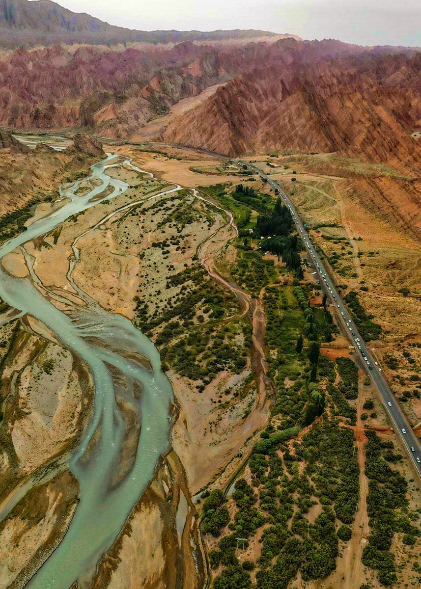 大美新疆骑游手机随拍——独库公路风光2