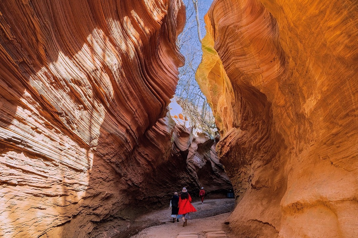 甘泉雨岔大峡谷一一中国梦之谷