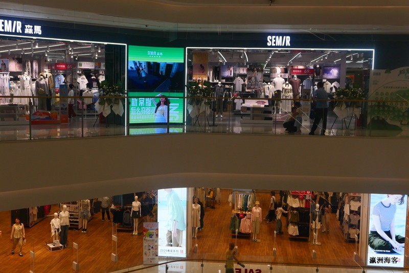 龙湖微电园天街夜色