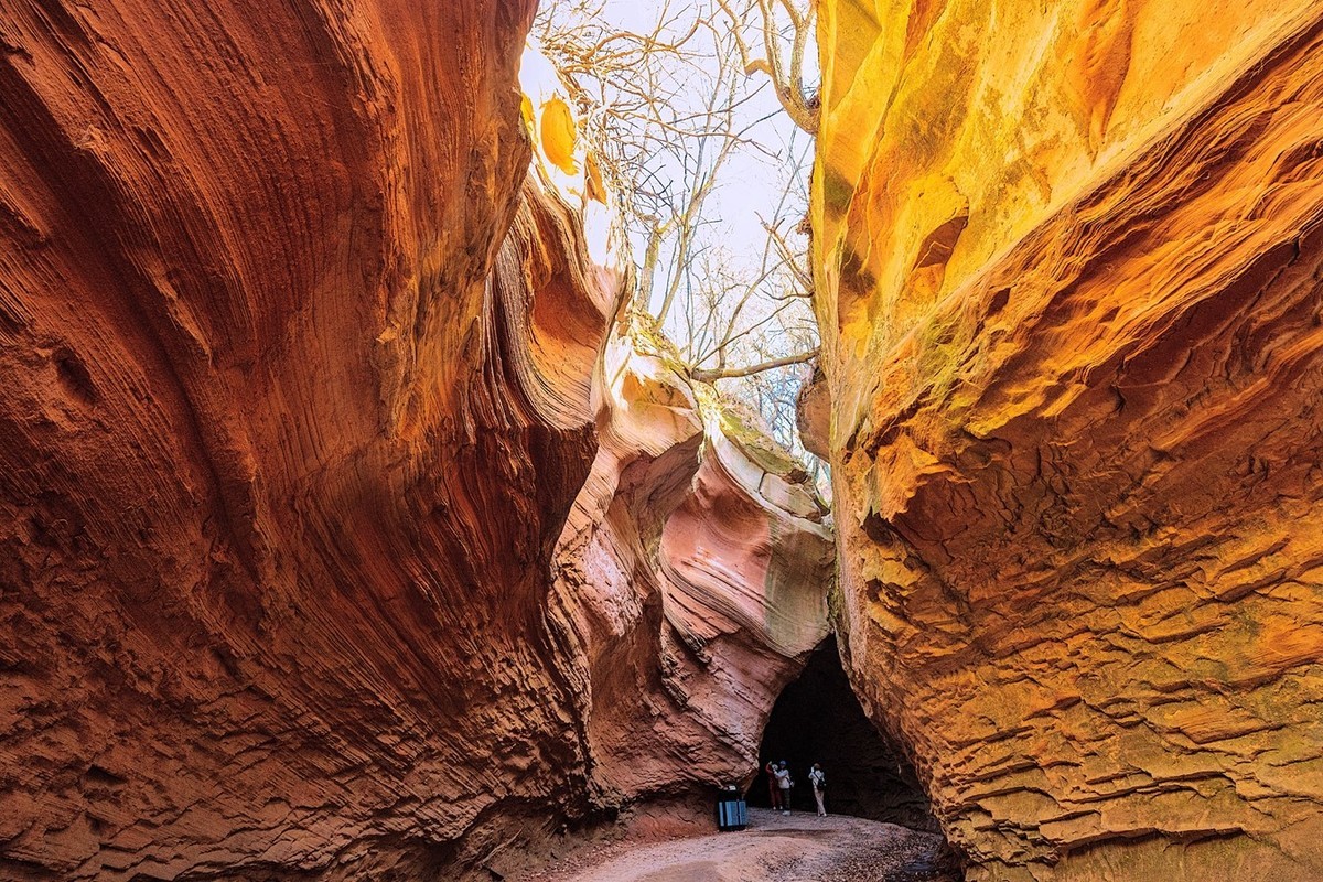 甘泉雨岔大峡谷一一中国梦之谷