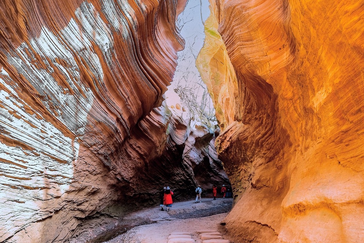 甘泉雨岔大峡谷一一中国梦之谷