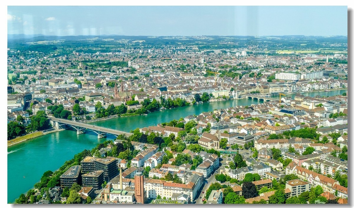 塔楼环视“巴塞尔”（瑞士）