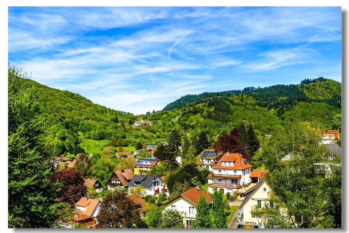 南德名镇--“板凳歪了”（Badenweiler）