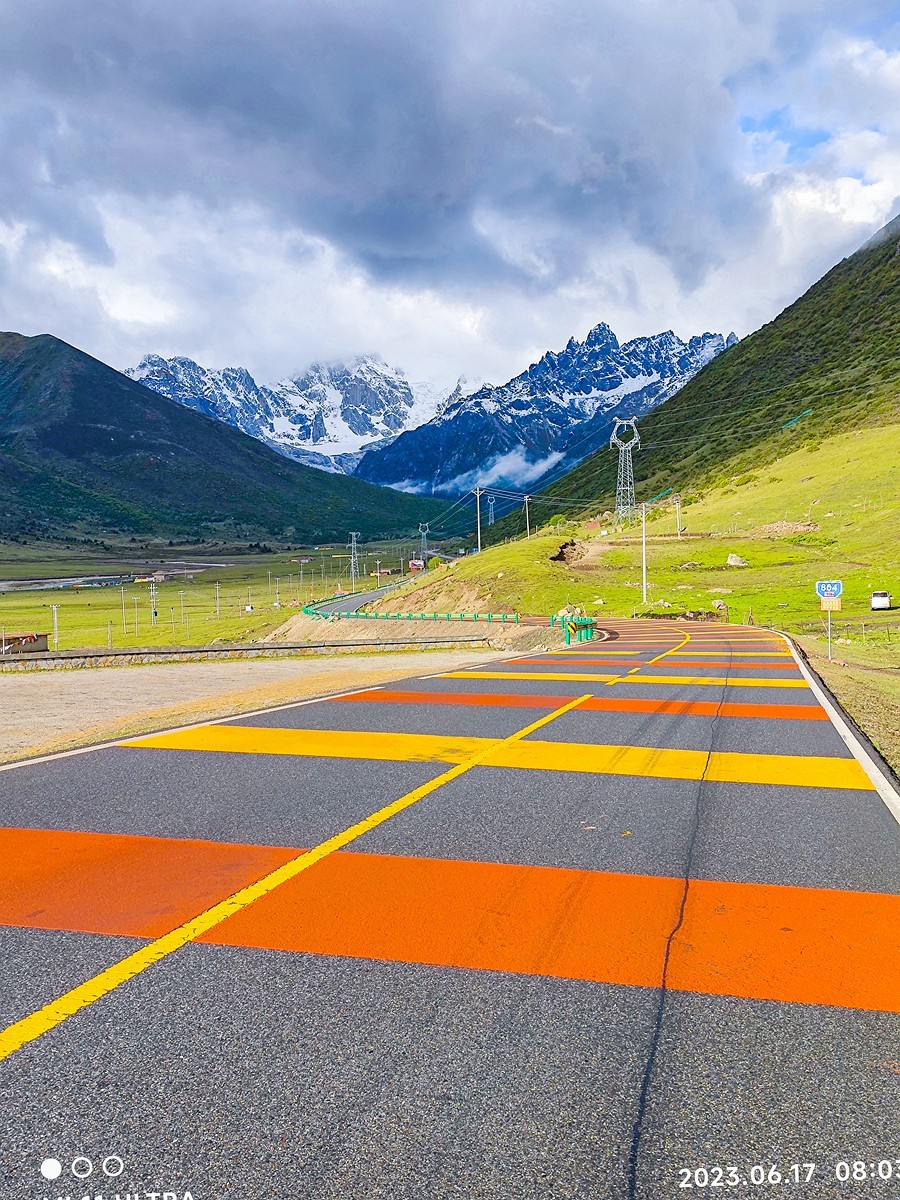 上海～成都～拉萨骑游随拍（72）川藏317路上视角