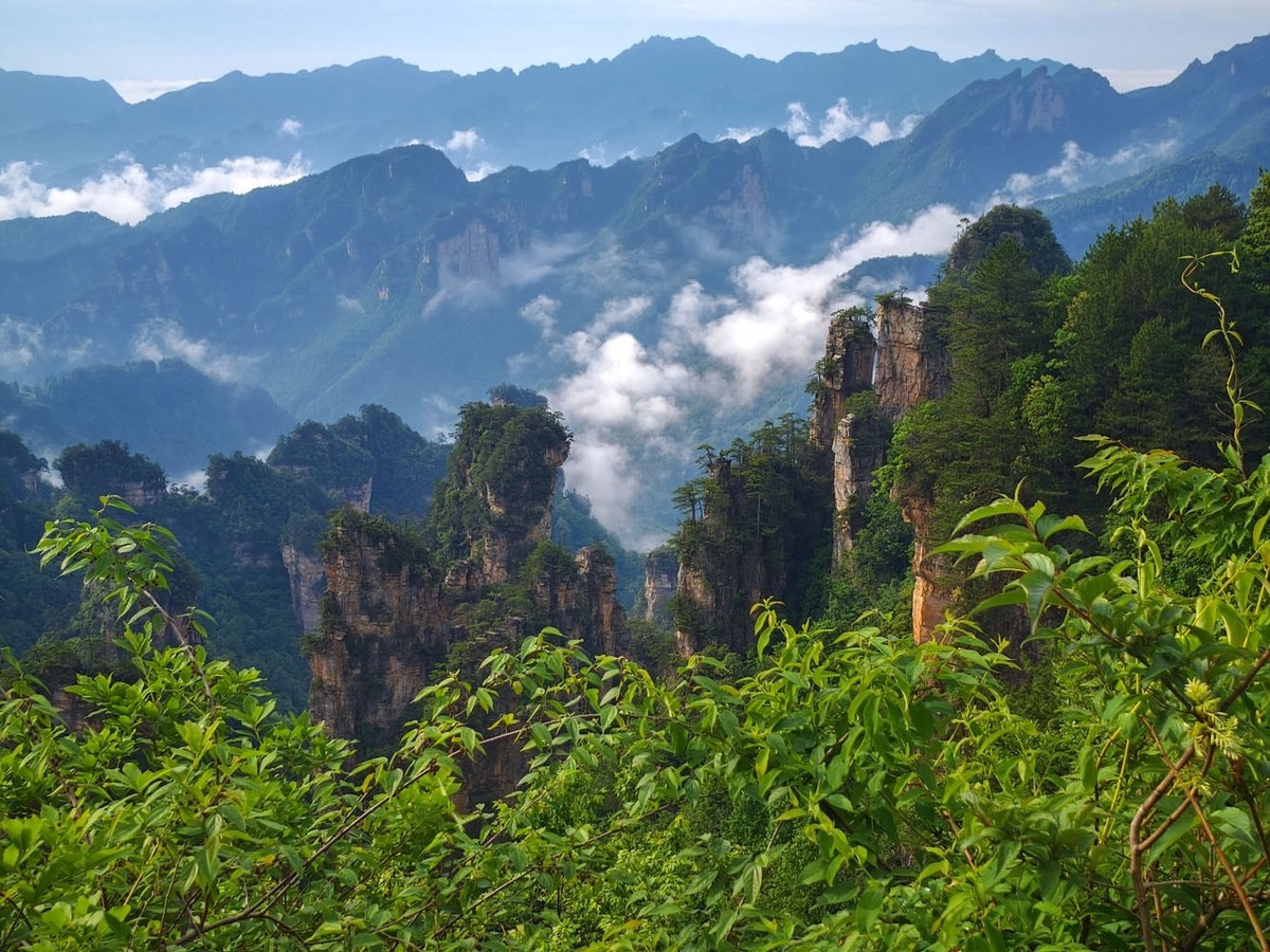 张家界      云雾武陵源（6）----请假帖