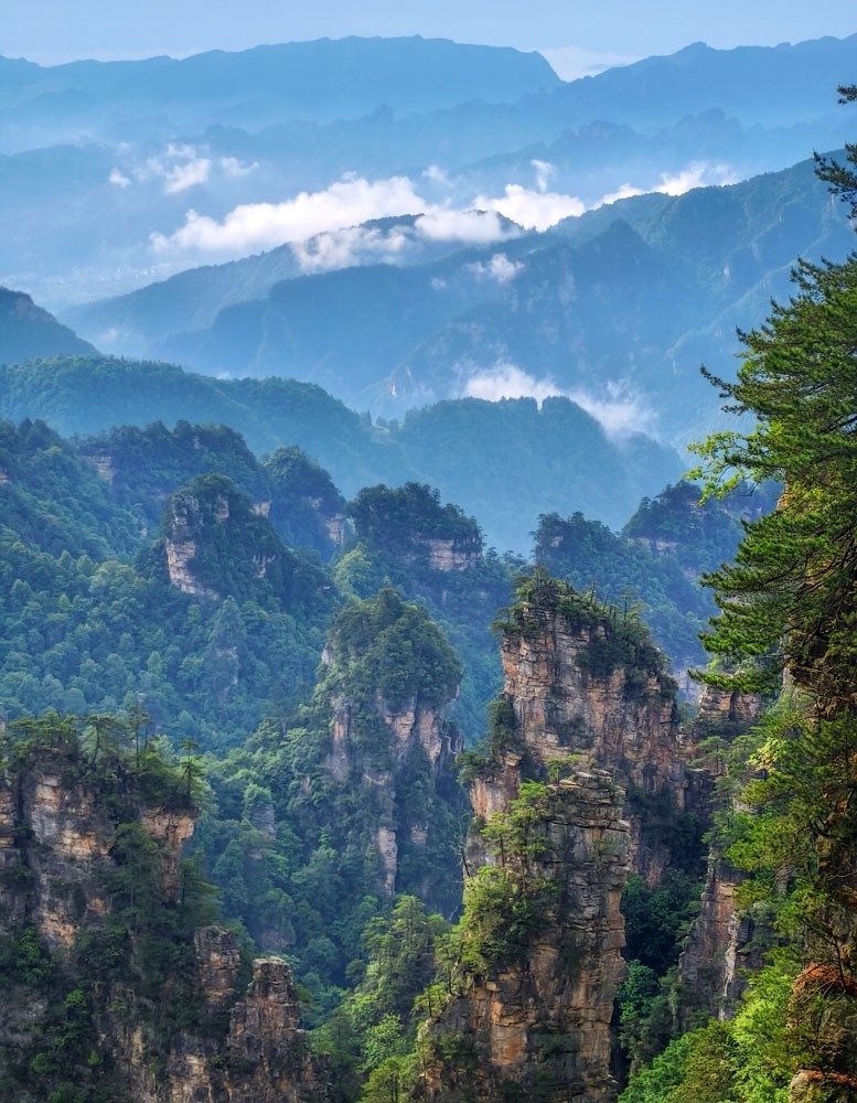 张家界      云雾武陵源（6）----请假帖