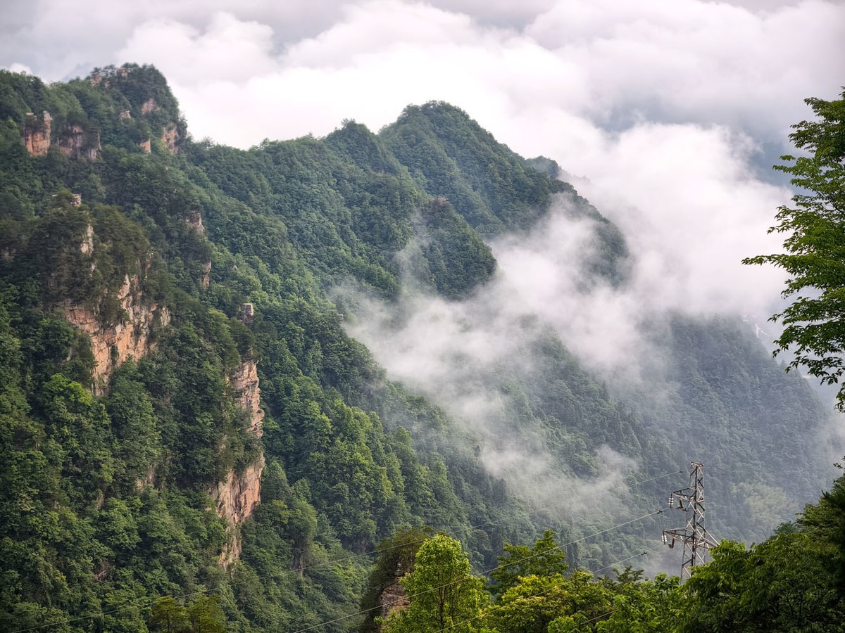 张家界      云雾武陵源（6）----请假帖