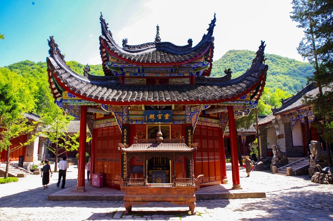 陕西--紫柏山-张良庙【1】