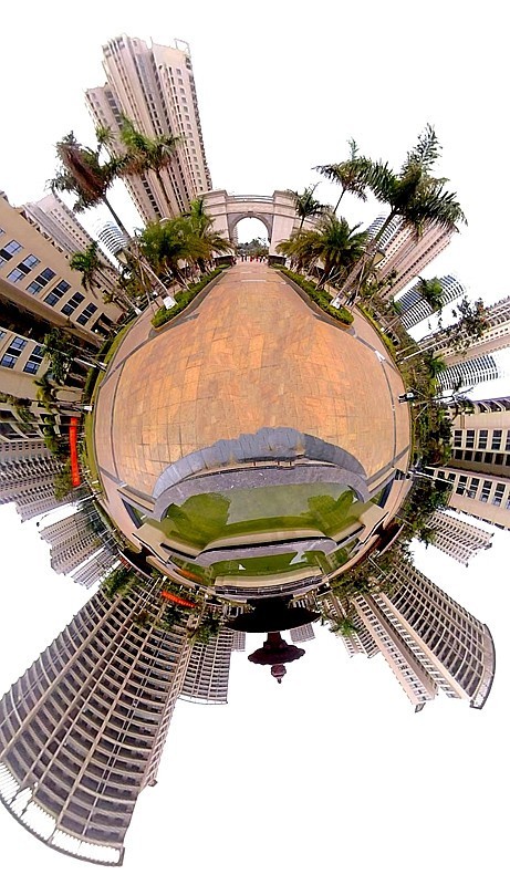 961【不老松：海南游摄纪实】过节啦老朽过来向候好友们！长島兰湾美景！720度相机拍！