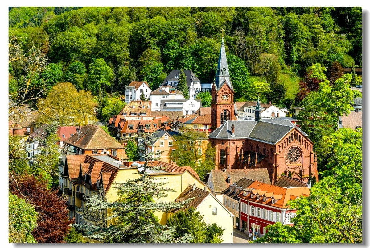 南德名镇--“板凳歪了”（Badenweiler）