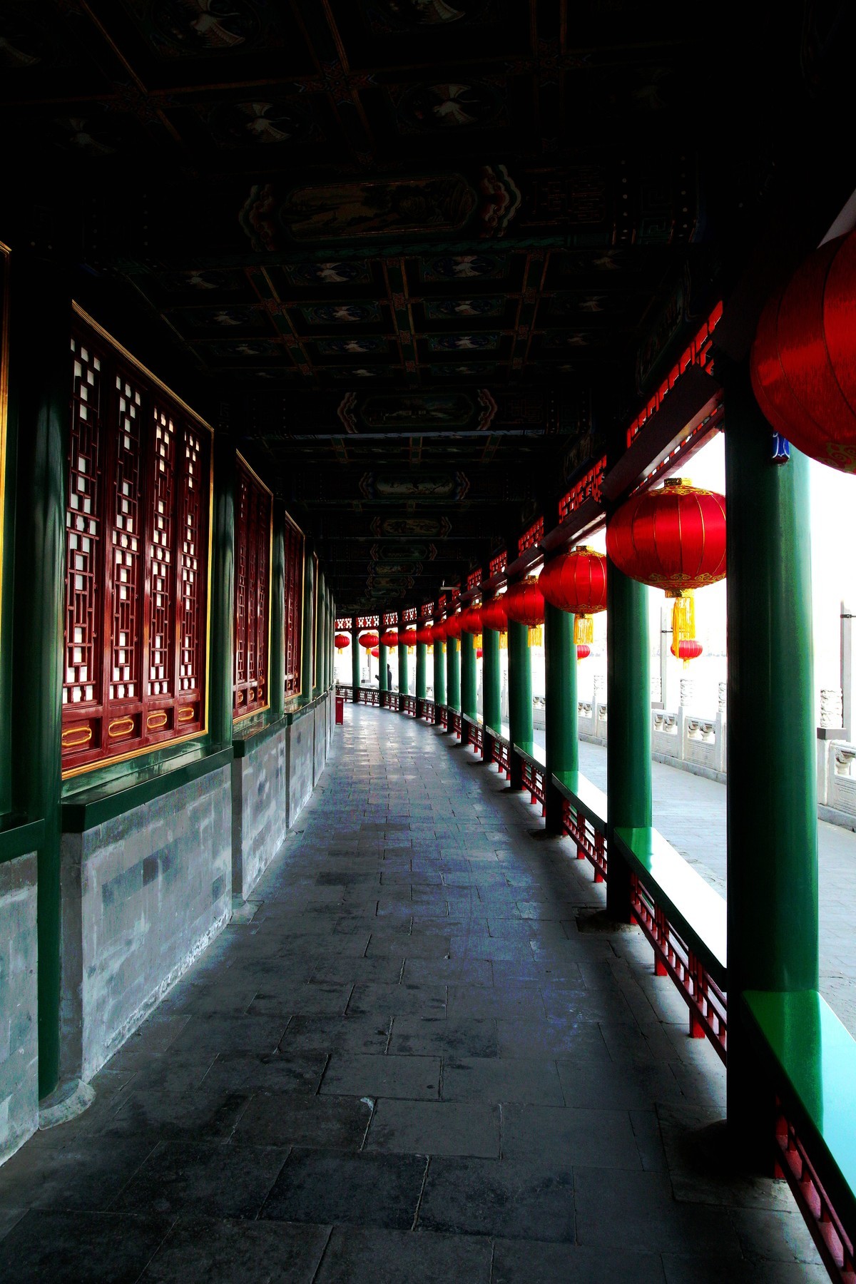 北京北海公园初览漪澜堂随摄古典建筑.....